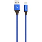 4603740875318, Кабель USB PERO DC-02 8-pin Lightning, 2А, 1м, синий