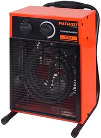 Калорифер PATRIOT PT-Q 5 220В терморегулятор, нерж.ТЭН, шнур с промышленной вилкой