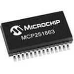 MCP251863T-E/SS, CAN Interface IC MCP2518FD CAN FD Controller with ATA6563 CAN ...