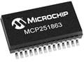 Фото 1/2 MCP251863T-E/SS, CAN Interface IC Stand-alone Low Power CAN FD Controller and CAN FD TRX w/SPI Interface Grade 1