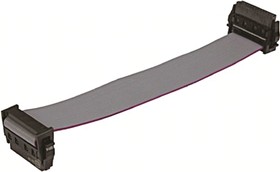 Фото 1/2 33152430100007, Harting Har-Flex Series Flat Ribbon Cable, 26-Way, 0.635mm Pitch, 100mm Length, Har-Flex IDC to Har-Flex IDC