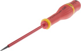 Фото 1/5 AT3X100VE, Slotted Insulated Screwdriver, 3 mm Tip, 100 mm Blade, VDE/1000V, 202 mm Overall