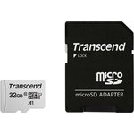 Флеш карта microSDHC 32GB Transcend TS32GUSD300S-A + adapter