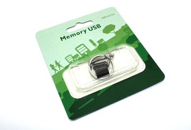 Флешка USB Dr. Memory mini 4Гб, USB 2.0, черный