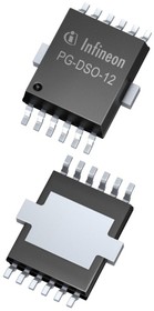 Фото 1/2 IFX9201SGAUMA1, Микросхема ASIC, Н-образн.мост, 4-wire SPI, PG-DSO-12-17