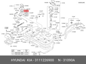 3111226900, ТОПЛИВНЫЕ ФИЛЬТРЫ[ORG]