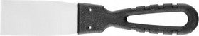 Фото 1/5 85132, Шпательная лопатка из нержавеющей стали, 40 мм, пластмассовая ручка