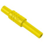 934096103, Yellow Female Banana Socket, 4 mm Connector, Screw Termination, 24A ...