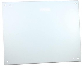 A30P24, Panel for Type 3R 4 4X 12 13 Enclosure - 27.00 x 21.00 in / 686 x 533 mm Panel Size - Steel - White.