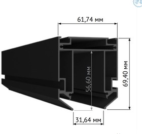 ST Luce ST015.129.02 Профиль для монтажа SKYLINE 220 в натяжной ПВХ потолок Длина 2 000мм