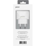 4603768351061, Зарядное устройство сетевое PERO TC10 USB-C 20W + USB-A Fast ...