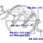 HA802234, Рычаг подвески