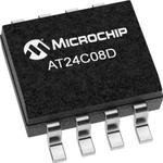 AT24C08D-SSHM-B, EEPROM Serial-I2C 8K-bit 1K x 8 1.8V/2.5V/3.3V 8-Pin SOIC N Tube