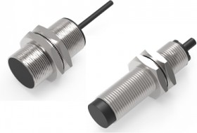TDN08-04HC индуктивный датчик, Sn=4 мм, корпус М8 нерж. сталь, не заподлицо, NС, 10...30VDC, 2кГц, кабель 2 м