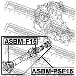 ASBM-F15, Крестовина карданного вала 24x56