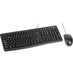 Комплект клавиатура и мышь Logitech Комплект Logitech Desktop MK121 цвет черный ...
