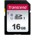 SecureDigital 16Gb Transcend TS16GSDC300S {SDHC Class 10, UHS-I}