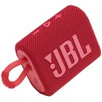 Колонка порт. JBL GO 3 красный 4.2W 1.0 BT 10м (JBLGO3RED)