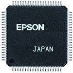 S1D13705F00A200, Драйвер жидкокристаллических индикаторов QFP80[14x14]