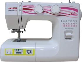 Фото 1/2 Швейная машина Janome Sew Line 500s белый