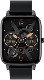 Фото 1/6 Смарт-часы Digma Smartline E5 1.69" TFT корп.черный рем.черный (E5B)