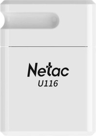 Фото 1/10 NT03U116N-032G-30WH, Флеш-память Netac USB Drive U116 USB3.0 32GB, retail version