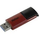 NT03U182N-032G-30RE, Флеш-память Netac U182 Red USB3.0 Flash Drive 32GB,retractable