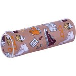 Пенал-тубус ПИФАГОР, мягкий, "HOLIDAY", 20х7 см, 229269