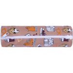 Пенал-тубус ПИФАГОР, мягкий, "HOLIDAY", 20х7 см, 229269