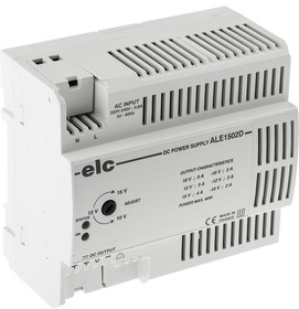 Фото 1/2 Power supply, 10 to 15 VDC, 2 A, 60 W, ALE1502D