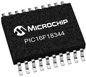 Фото 1/3 PIC16F18344-I/SS, PIC16F18344-I/SS, 8bit PIC Microcontroller, PIC18F, 32MHz, 7 kB Flash, 20-Pin SSOP
