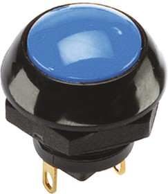 Фото 1/2 P9-513126W, Push Button Switch, Momentary, Panel Mount, SPDT, 25V dc, IP68S