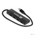 EX296928RUS, USB Hub (Hub) 4-in-1 ExeGate DUB-4P/3 (USB3.0 -- 4xUSB3.0 Adapter ...
