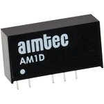 AM1D-1212DZ, DC / DC converter, 1W, input 10.8-13.2V, output 12, -12V / 0.042A