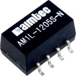 AM1L-1205S-NZ, DC / DC converter, 1W, input 10.8-13.2V, output 5V / 0.2A