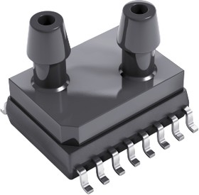 SM9233-BCE-S-250-002, Gauge Pressure Sensor, 250Pa Operating Max, PCB Mount, 16-Pin, 7kPa Overload Max, SOIC