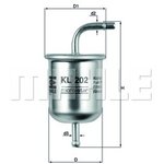 KL202, Фильтр топливный INFINITI: J30 92-97 \ NISSAN: PATROL GR II Wagon 97- ...