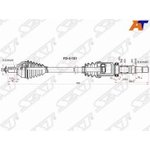 FD-5-152, Вал приводной правый FORD C-MAX/FOCUS II 05-11