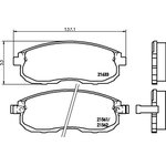 2156101, Колодки тормозные дисковые передн INFINITI: I30 97-, NISSAN ...