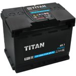 Аккумулятор TITAN Classic 60 А/ч Прямая 242x175x190 EN510 А