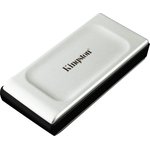 Накопитель SSD Kingston USB 3.2 500Gb SXS2000/500G XS2000 1.8" серый
