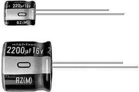 URZ2A470MPD, Aluminum Electrolytic Capacitors - Radial Leaded 100volts 47uF 20% 10X12.5 5LS