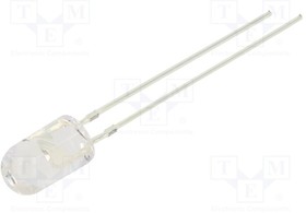 OSY5PA5E31B-5V, LED; 5mm; yellow; 2180?3000mcd; 30°; Front: convex; 5?7.5V; -30?85°C