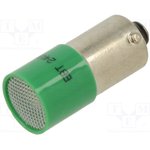 18802351, Индикат.лампа: LED; BA9S,T10; зеленый; пластик; 24ВAC; 24ВDC