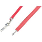 214923-1125, Pre-Crimped Lead, Pico-Blade Male - Bare Ends, 450mm, 28AWG