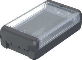 Фото 1/3 96023144 B 140804 PC-V0-G-7024, Bocube Series Polycarbonate General Purpose Enclosure, IP66, IP68, Flanged, 151 x 80 x 40mm