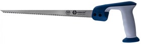 Фото 1/4 Ножовка выкружная 300 мм, 8 TPI, закаленный зуб, 3D-заточка, двухкомпонентная рукоятка 246-227