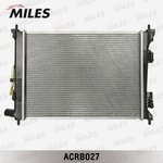 ACRB027, Радиатор HYUNDAI SOLARIS / KIA RIO 1.4/1.6 A/T 10-