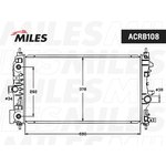 ACRB108, Радиатор CHEVROLET CRUZE 1.4T A/T 09-