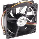 9S0912L4011, DC Fans DC Axial Fan, 92x92x25mm, 12VDC, Silent Series, Ribless ...